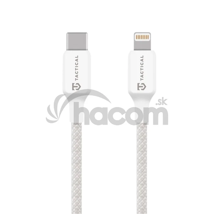 Tactical Stitch Thread Cable USB-C/Lightning 0.3m White