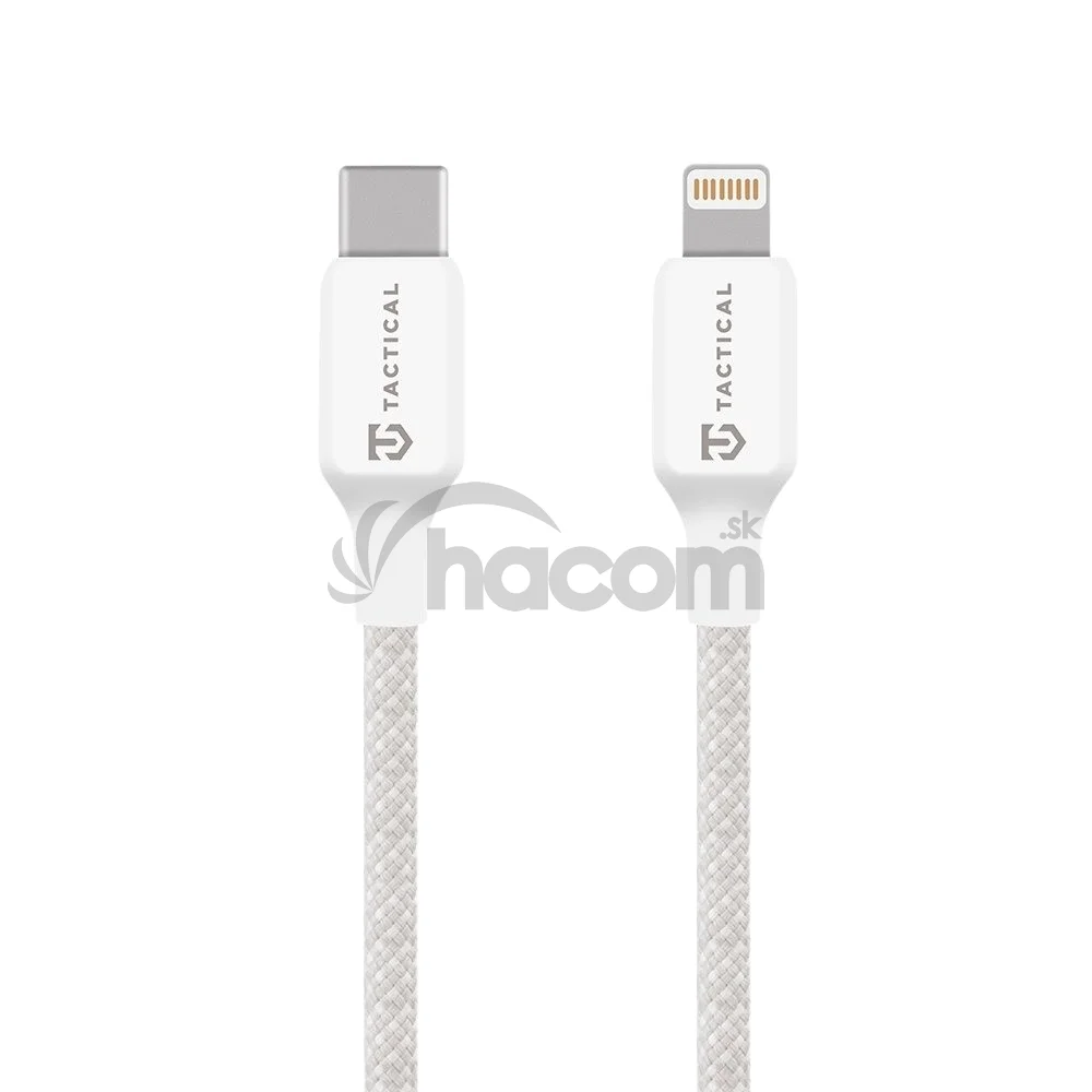 Tactical Stitch Thread Cable USB-C/Lightning 2m White
