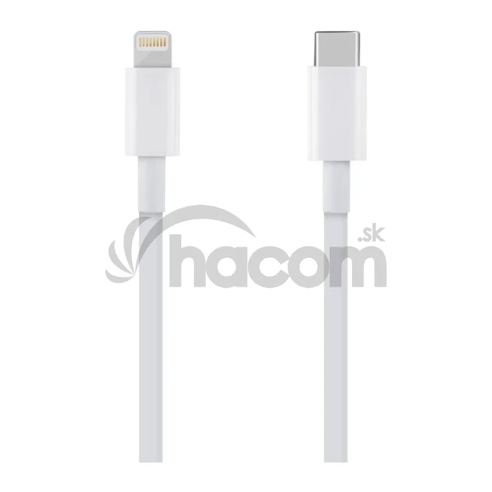 OBAL:ME Fast Charge USB-C/Lightning Kábel 1m White