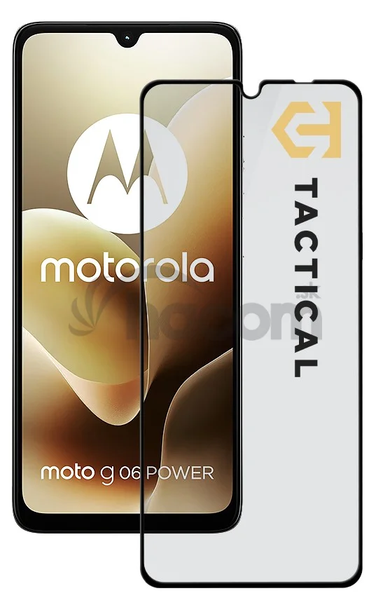 Tactical Glass Shield 5D sklo pre Motorola Moto G06/G06 Power Black
