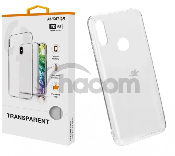 ALIGATOR Puzdro Transparent Huawei Y6s/Honor 8A