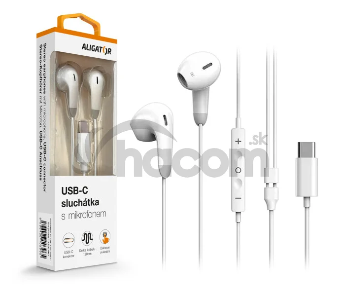ALIGATOR AE007/USB-C/Biela