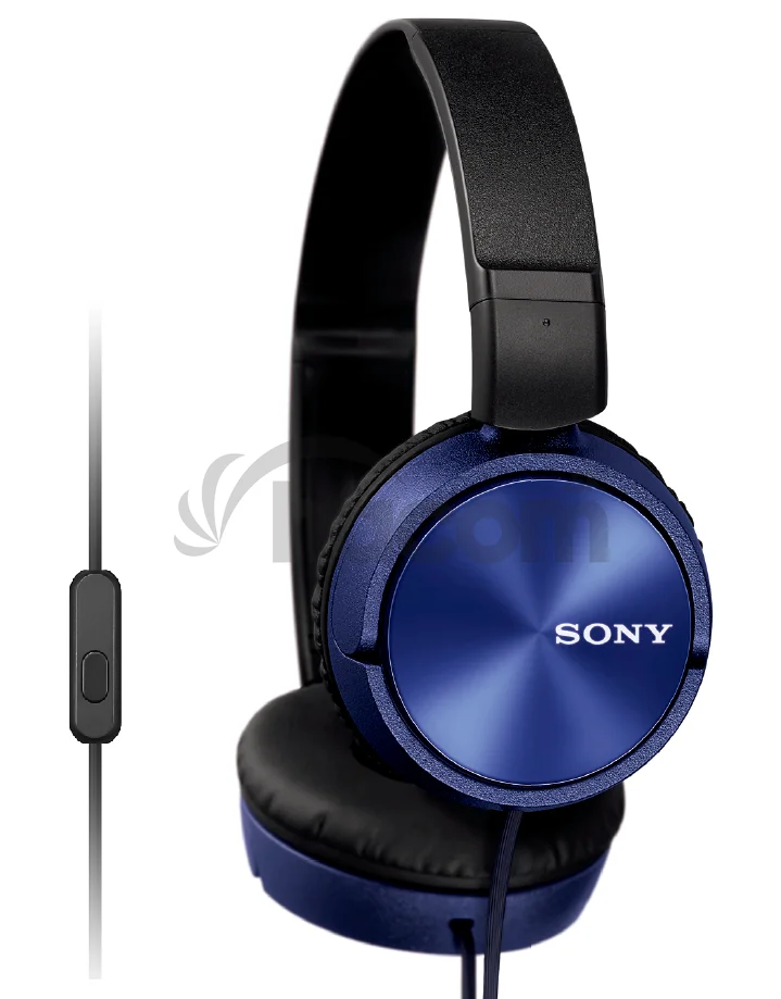 SONY slúchadlá MDR-ZX310AP, handsfree, modré