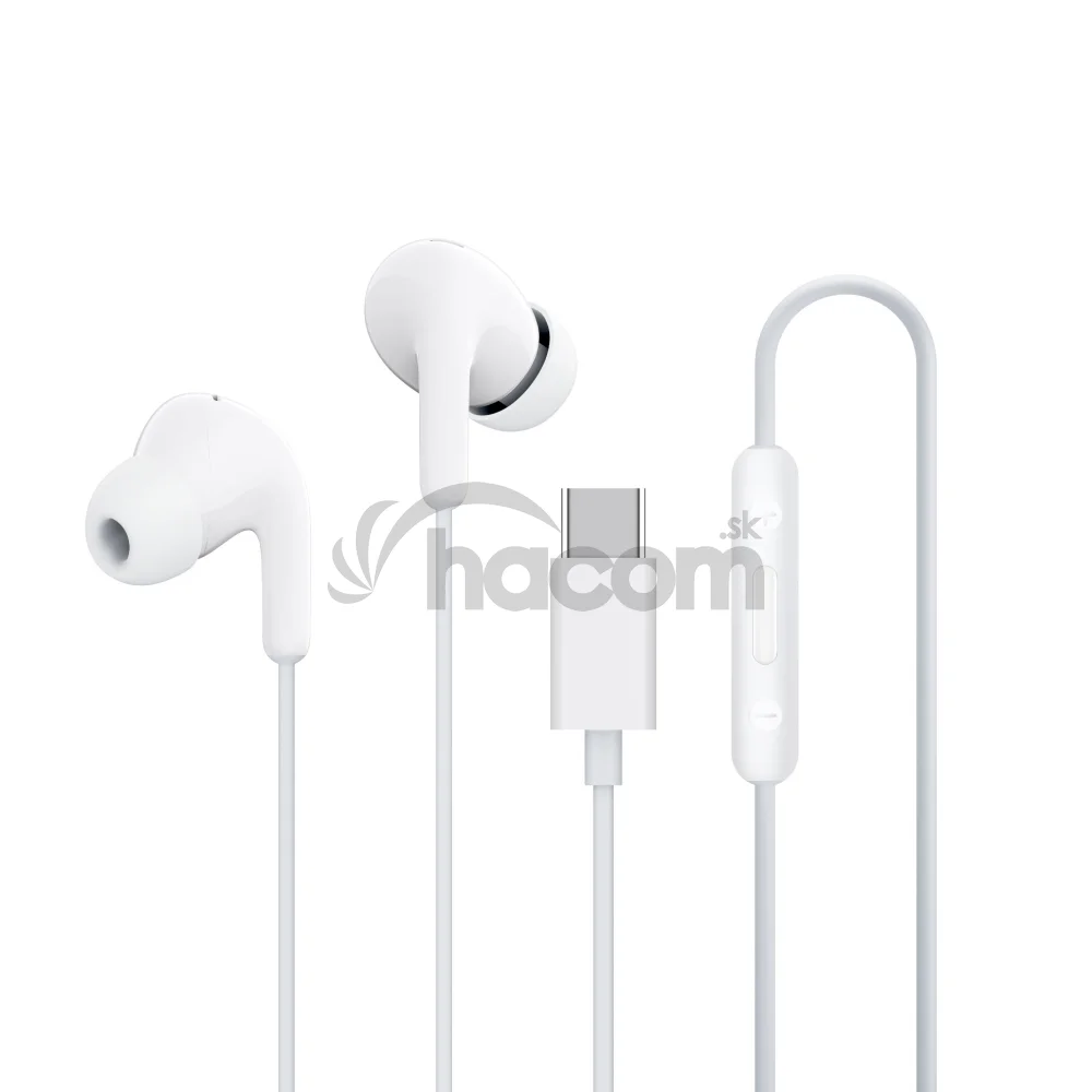 Xiaomi Type-C Earphones M2413E1/USB-C/Drôt/Biela