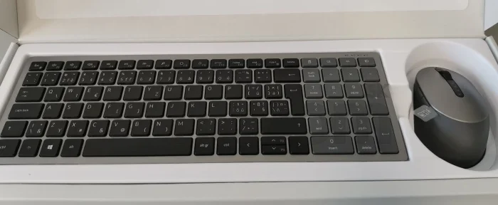 Dell Multi-Device Wireless Combo KM7120W CZ/ SK - Titan Gray - SET bezdrôtovej klávesnice a myši