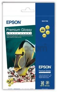 EPSON Paper Premium Glossy Photo 10x15,255g (20lis)