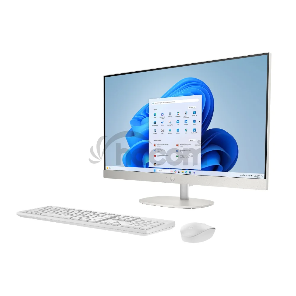 HP Desktop/AI 27-cr2009nc/27"/FHD/T/U7-255U/32GB/1TB/Intel UHD/W11H/Biela/2R