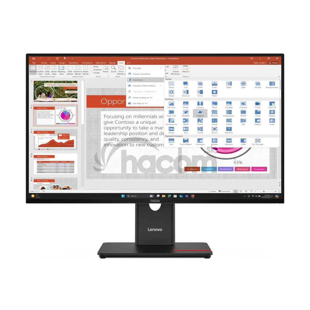 Lenovo T27i-40 27" IPS/16:9/1920x1080/1500:1/300/4m
