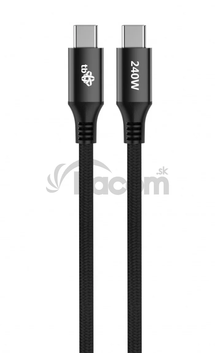 TB Touch USB C - USB C 240W, 1m čierny