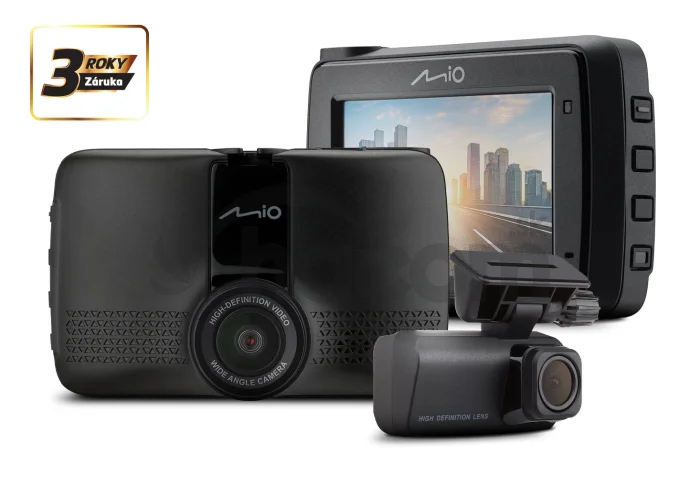 Kamera do auta MIO MiVue 903WD Pro Dual 2.5K HDR WIFI GPS Starvis2 Smartbox