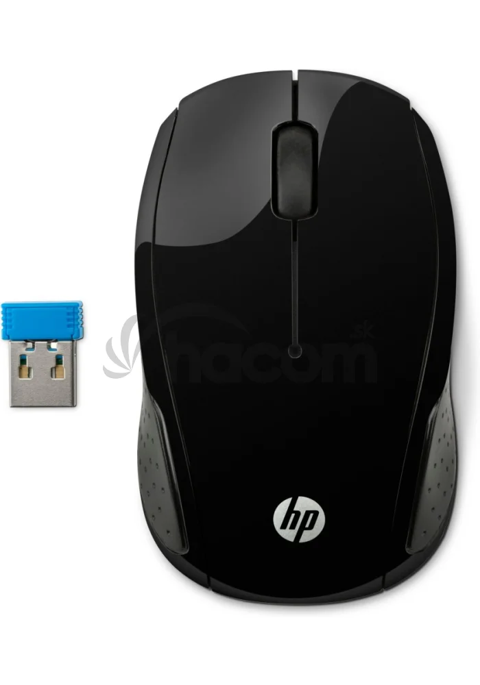 HP 200/Cestová/Optická/1 000 DPI/Bezdrôtová USB/Čierna