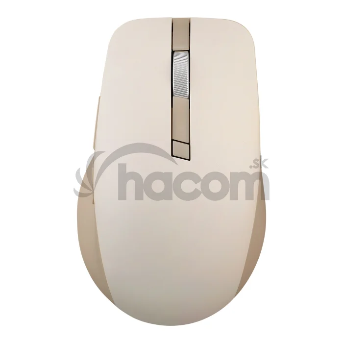 ASUS SmartO Mouse MD200 Silent Plus/Kancelárska/Optická/Pre pravákov/4 200 DPI/USB+BT/Béžová