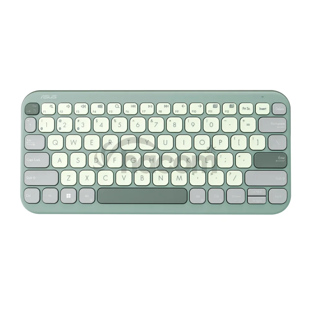 ASUS Marshmallow Keyboard KW100/Bezdrôtová Bluetooth/ CZ- SK layout/Zelená