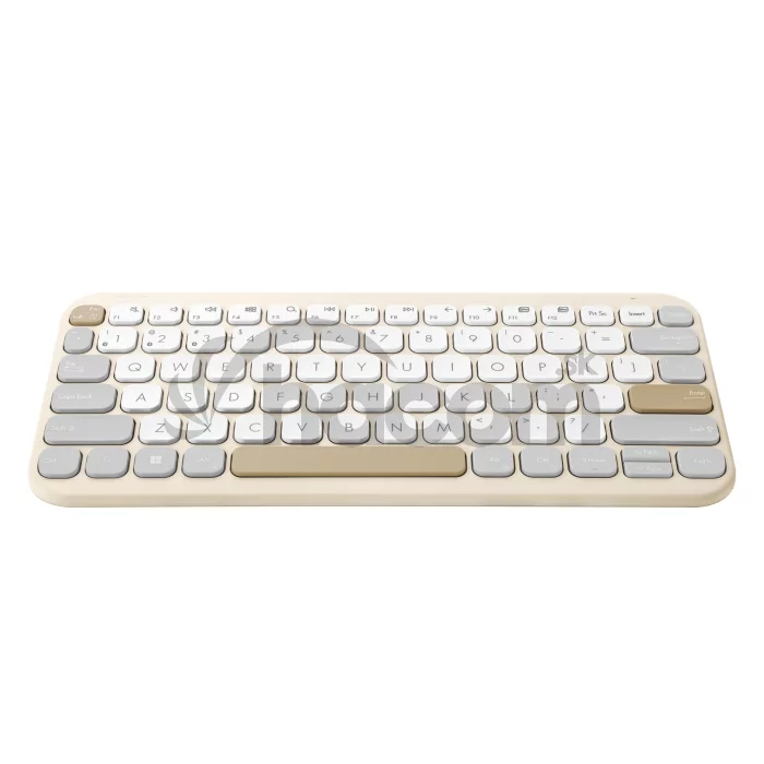ASUS Marshmallow Keyboard KW100/Bezdrôtová Bluetooth/ CZ- SK layout/Béžová