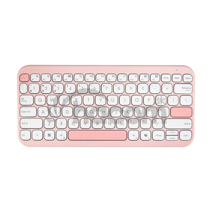 ASUS Marshmallow KW100/Bezdrátové Bluetooth/CZ/SK/Růžová