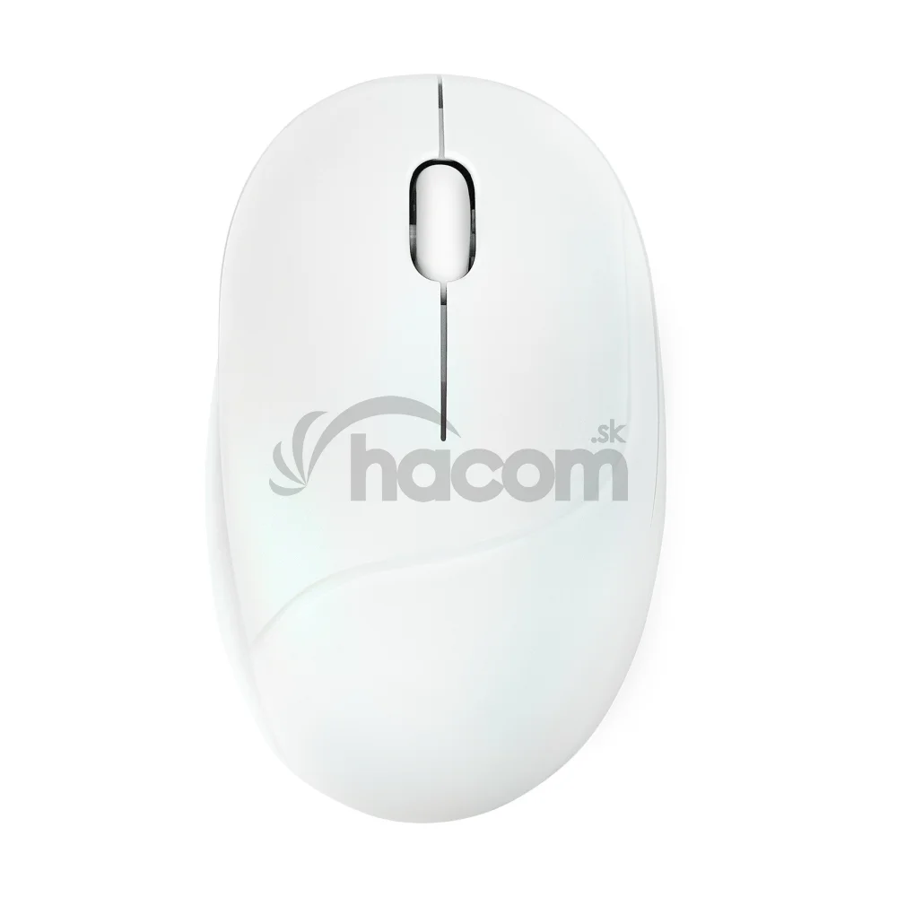 ASUS Fragrance Mouse MD101/Ergonomická/Optická/2 400 DPI/USB+BT/Biela