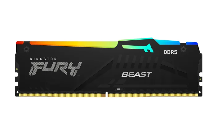 Kingston FURY Beast EXPO/DDR5/32GB/6400MHz/CL32/1x32GB/RGB/Black