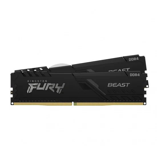 Kingston FURY Beast/DDR4/16GB/3600MHz/CL17/2x8GB/Black