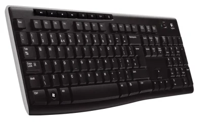 Logitech K270/Bezdrôtová USB/ CZ- SK layout/Čierna