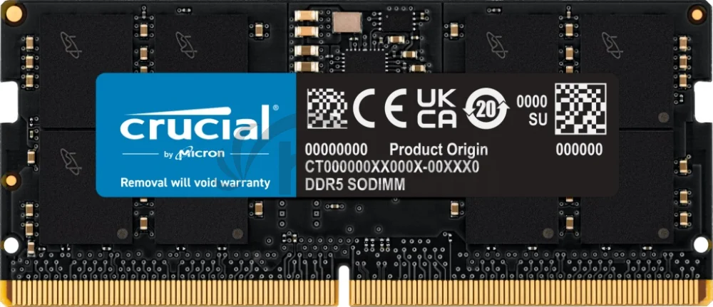 Crucial/SO-DIMM DDR5/16GB/5600MHz/CL46/1x16GB