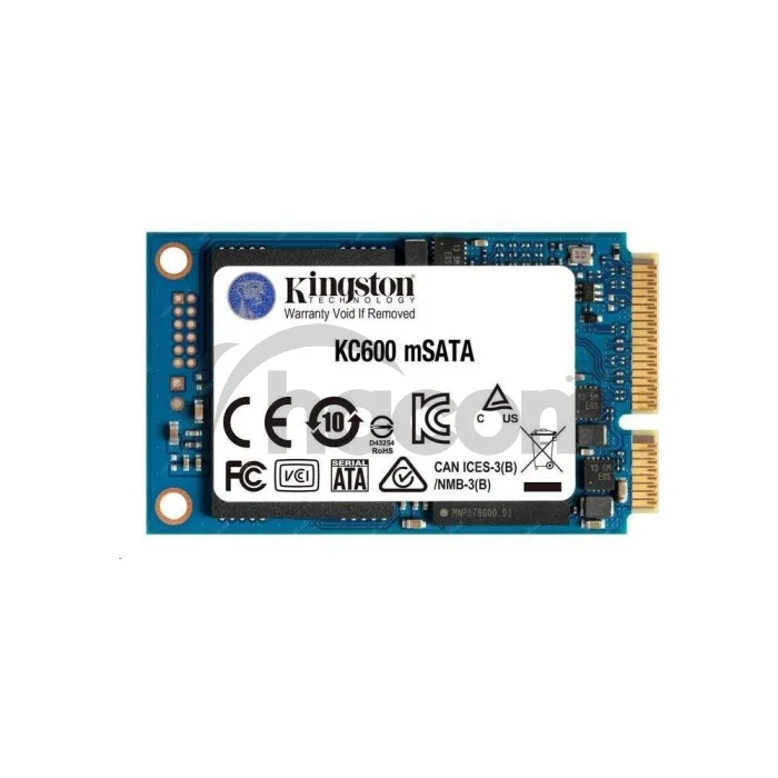 Kingston KC600/256GB/SSD/mSATA/5R