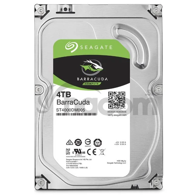 Seagate BarraCuda/4TB/HDD/3.5"/SATA/5400 RPM/2R