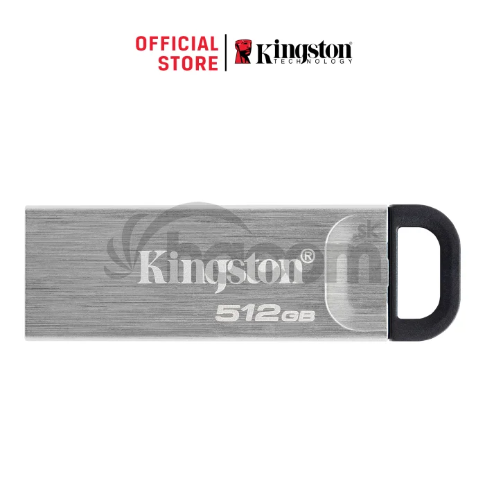 Kingston DataTraveler Kyson/512GB/USB 3.2/USB-A/Strieborná