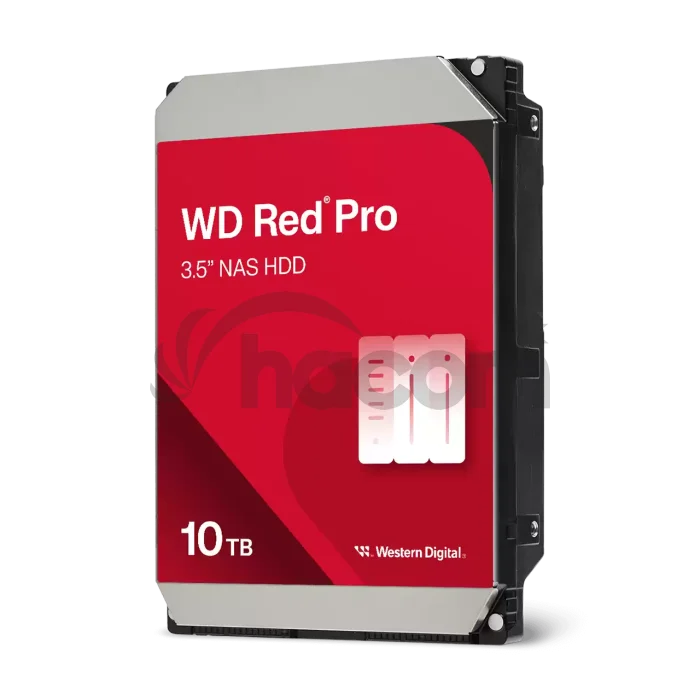 QNAP WD, HDD, Red Pro, SATA III, 3.5-inch, 10TB, WD103KFBX