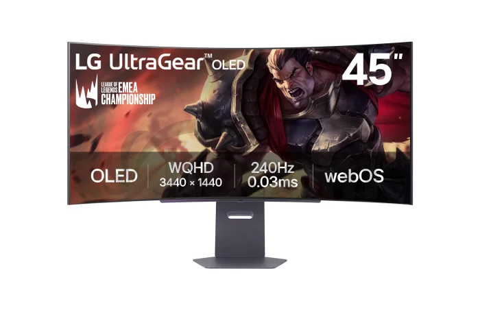 45" LG OLED 45GX90SA: WQHD, OLED, SMART, USB-C