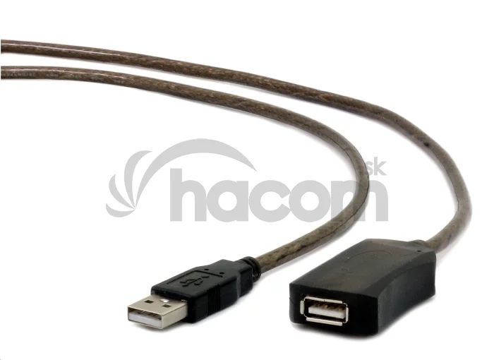 Kábel CABLEXPERT USB 2.0 aktívna predlžka, 10m