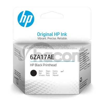 HP Čierna tlačová hlava 6ZA17AE