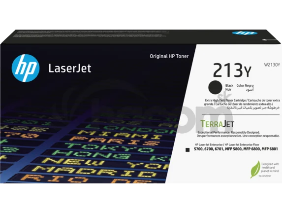 HP W2130Y, čierny toner. kazeta HP LaserJet 213Y