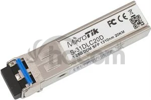 MikroTik SFP modul S-31DLC20D, SM, 20km, 1.25G, 2x LC