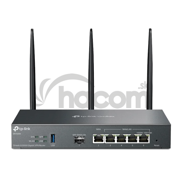 TP-Link ER706W AX3000 WiFi Gb VPN router Omada SDN