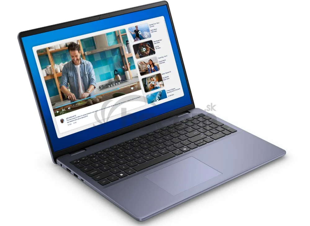 Dell 16/DC16251/5-120U/16"/WUXGA/16GB/512GB/Iris Xe/W11P/Blue/3R NBD