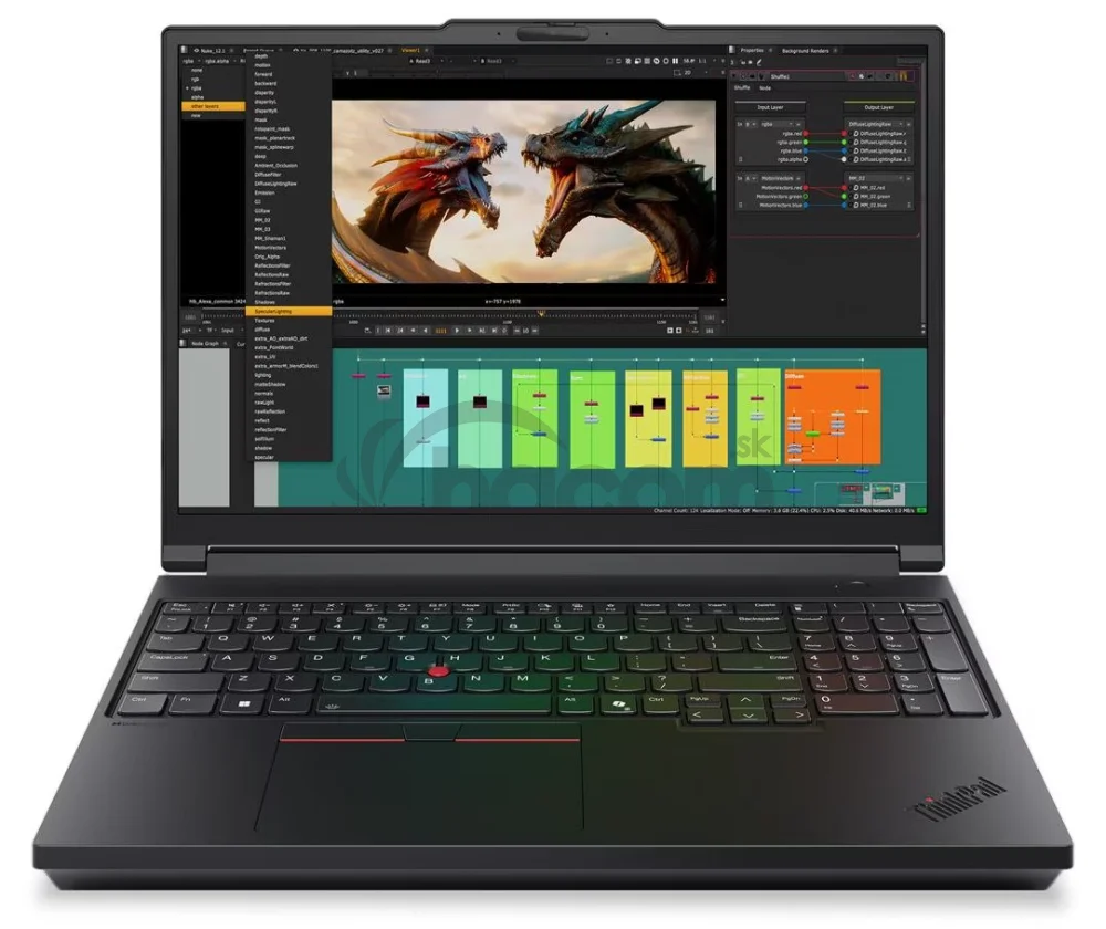 Lenovo ThinkPad P/P16 Gen 3/U7-255HX/16"/WUXGA/32GB/1TB/RTX 2000/W11P/Black/3R