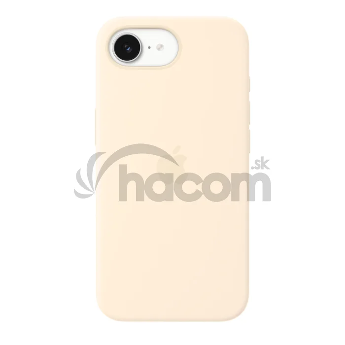 iPhone 17e Silicone Case with MS – Vanilla / SK