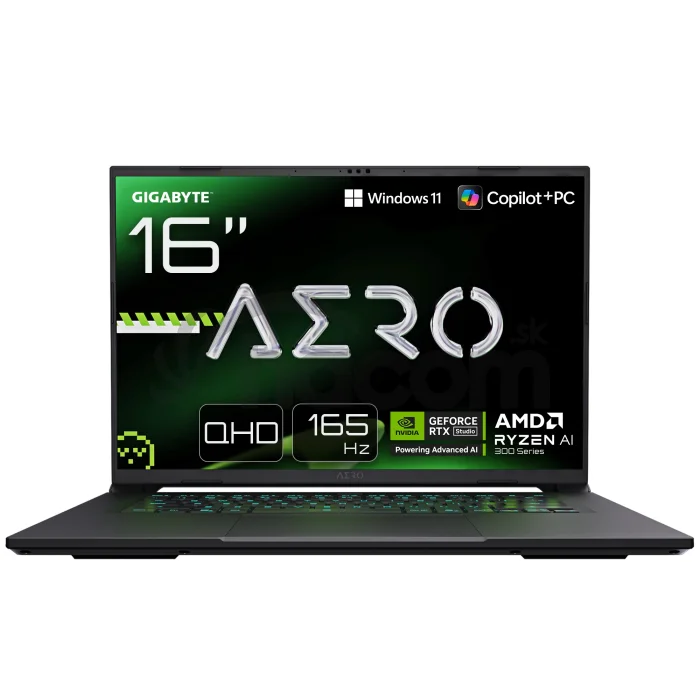 Gigabyte AERO/X16 1VH93CZC94AH/AI7-350/16"/2560x1600/16GB/1TB/RTX 5060/W11H/Gray/2R