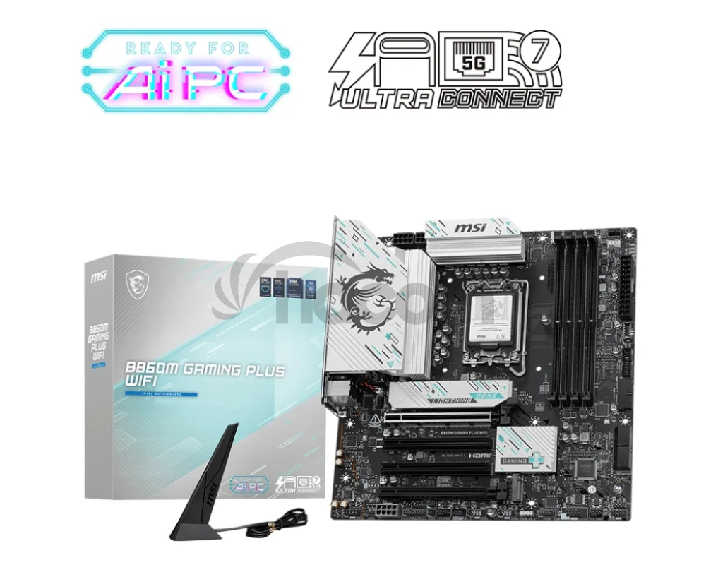 MSI B860 GAMING PLUS WIFI/LGA 1851/mATX