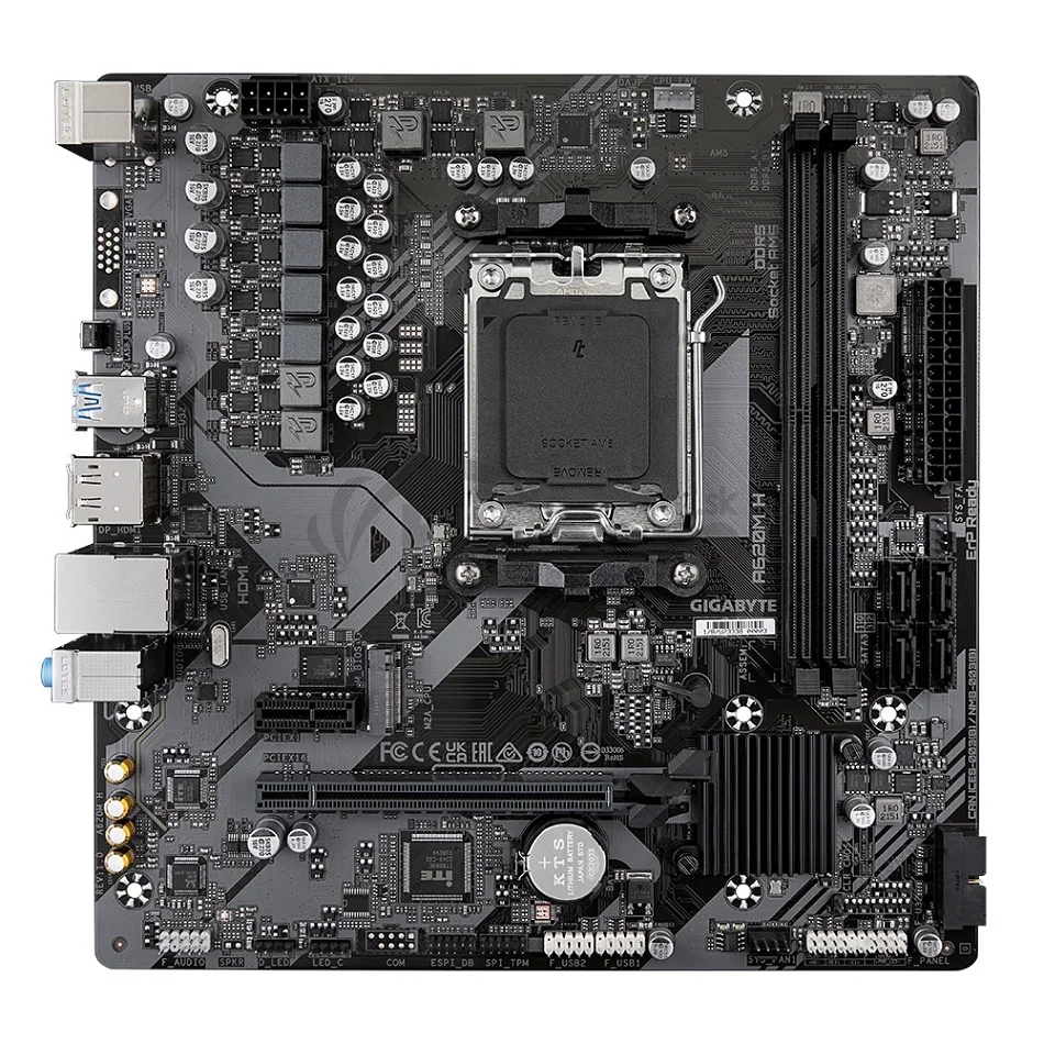 GIGABYTE A620 H/AM5/mATX
