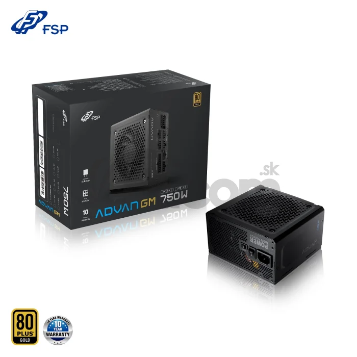 FSP ADVAN GM/750W/ATX 3.1/80PLUS Gold/Modular/Retail