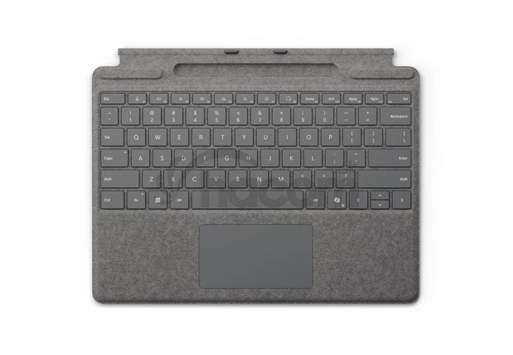 Microsoft Surface Pro Keyboard with Pen Storage (Platinum), Commercial, ENG