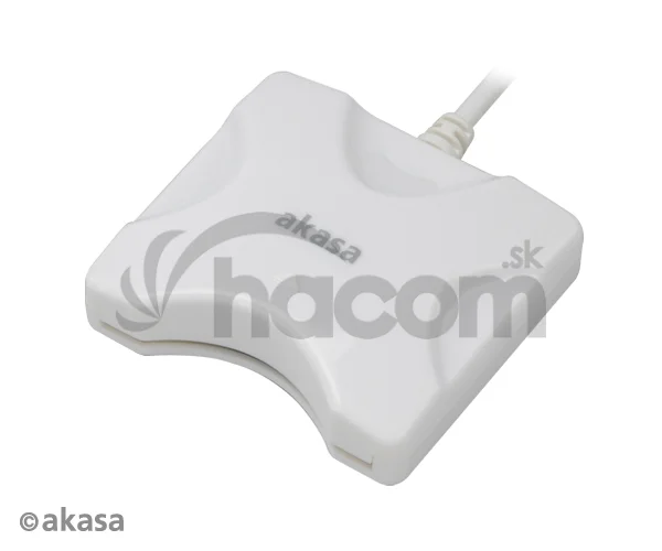 AKASA externá čítačka Smart kariet - biela