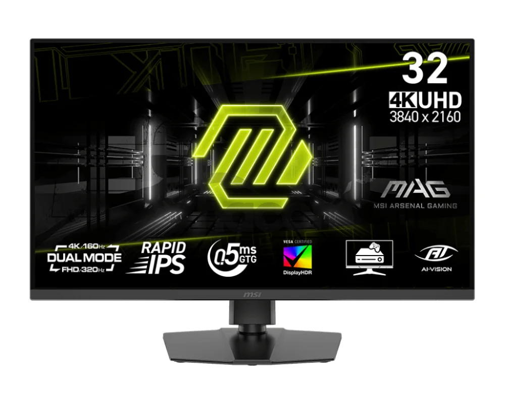 MSI MAG/322URDF E16/31,5"/IPS/4K UHD/160Hz/0,5ms/Čierna/3R