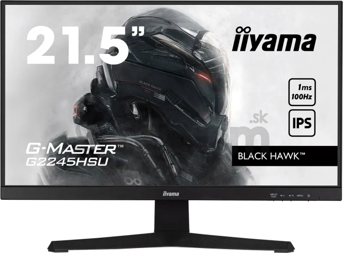 iiyama G-Master/G2245HSU-B2/21,5"/IPS/FHD/100Hz/1ms/Black/3R