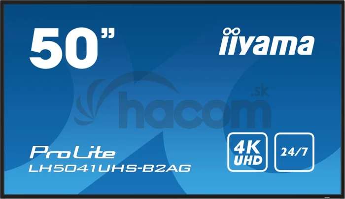 50" iiyama LH5041UHS-B2AG:VA,4K UHD,3xHDMI