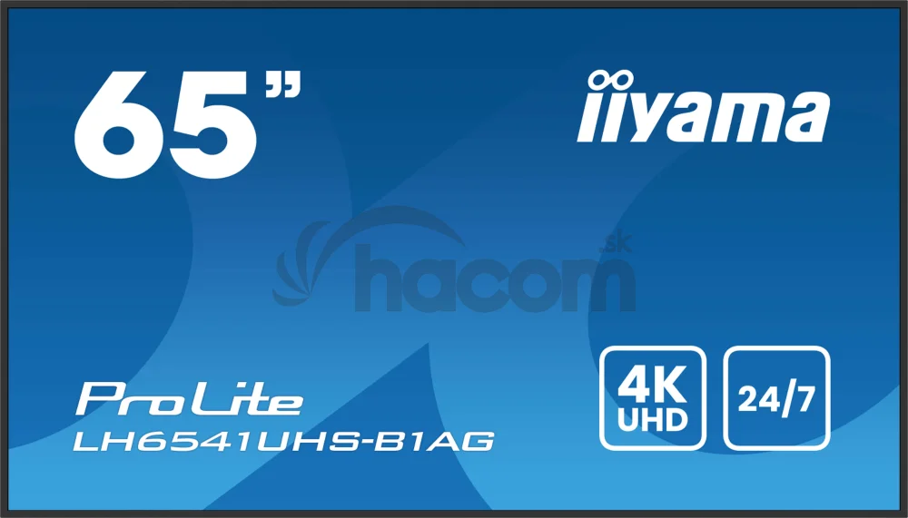 65" iiyama LH6541UHS-B1AG:VA,4K UHD,24/7