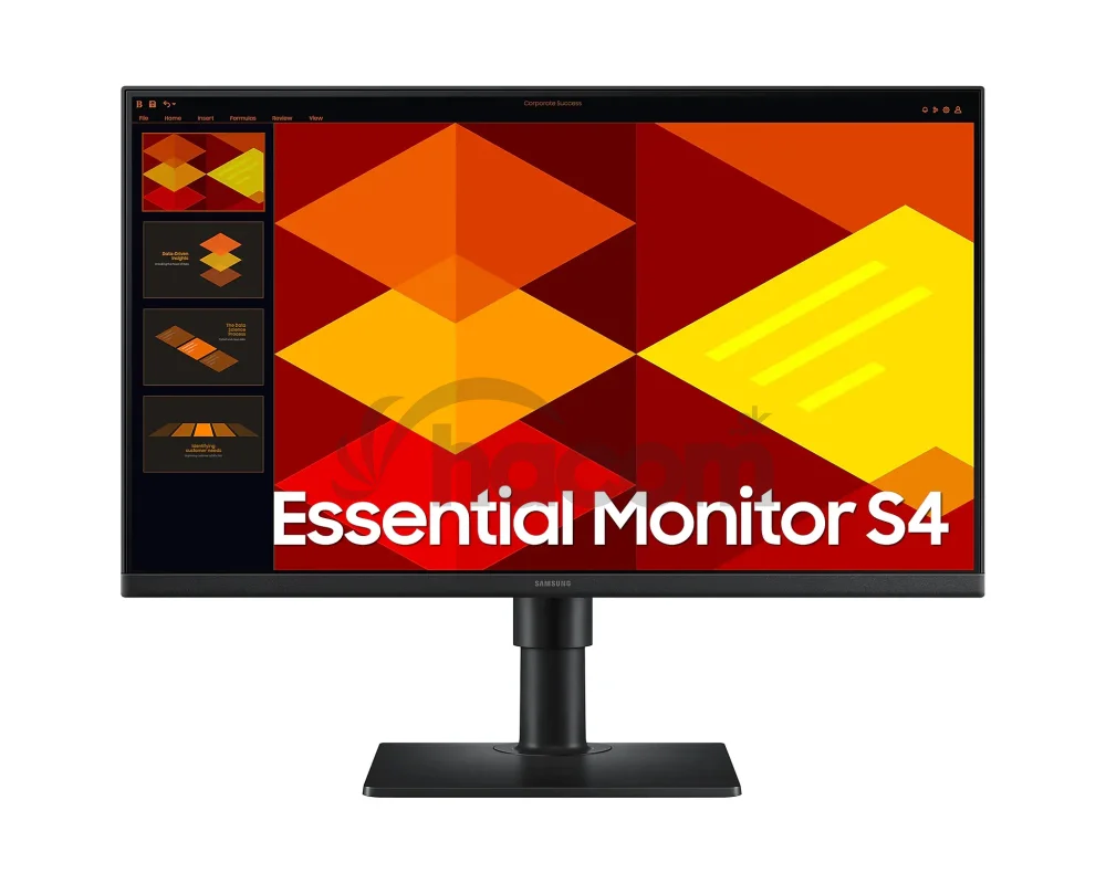 Samsung Essential S4/LS24D400GAUXEN/24"/IPS/FHD/100Hz/5ms/Black/2R