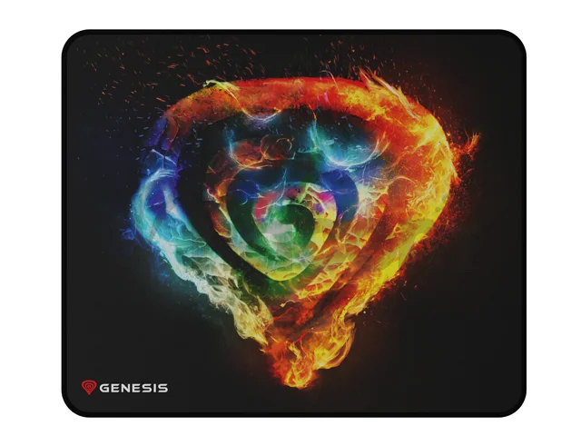 Genesis herná podložka pod myš CARBON 500 M FIRE G2 300x250 mm