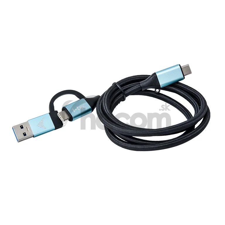 i-tec kábel USB-C na USB-C s integrovanou redukciou na USB-A/3.0